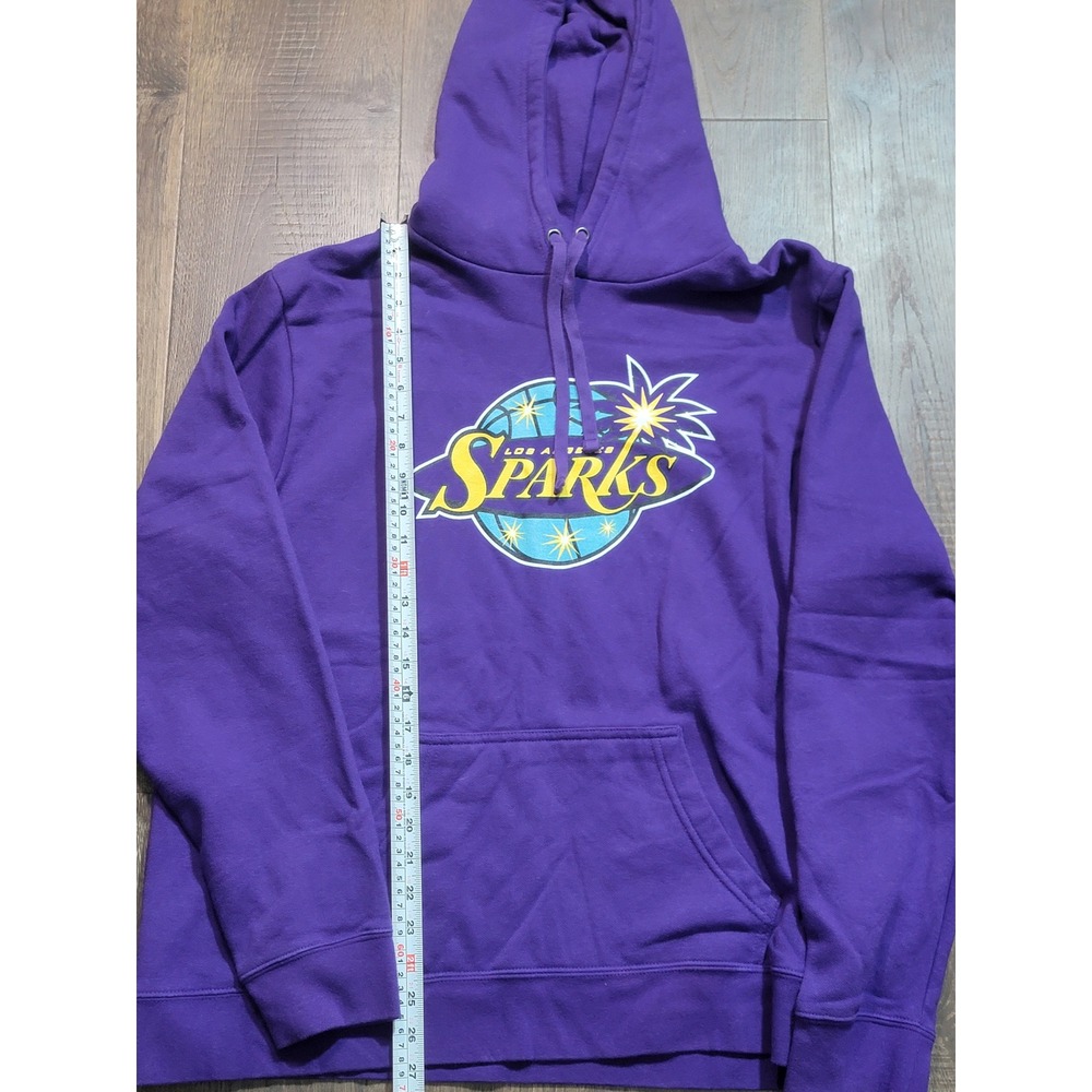 Los Angeles Sparks‎ Fanatics Purple Hoodie Sweatshirt Mens XL